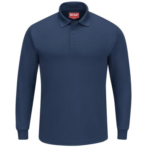 Men's Long Sleeve Performance Knit Polo Thumbnail