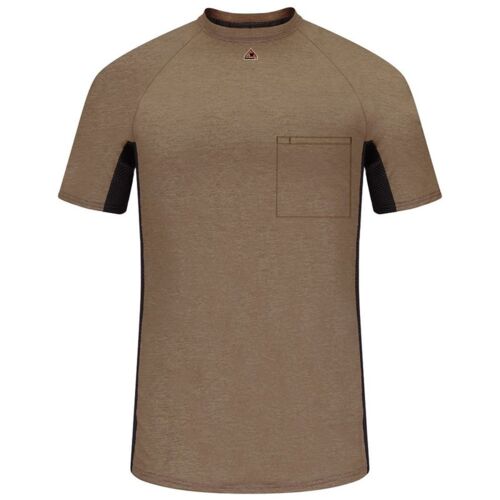 Men's FR Two-Tone Base Layer with Concealed Chest Pocket- EXCEL FR Thumbnail