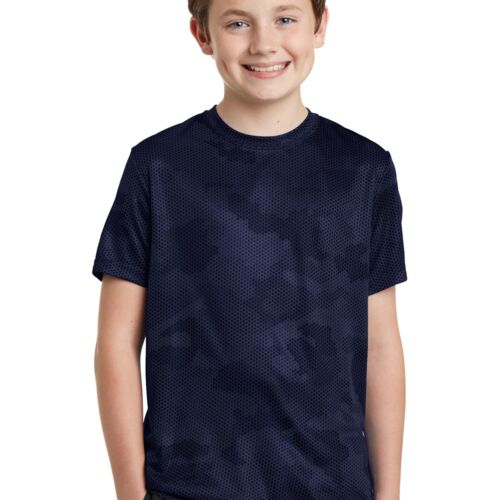 Youth Poly CamoHex T-Shirt Thumbnail