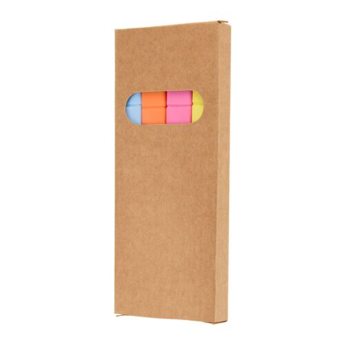 4-Piece Square Recycled Highlighter Set Thumbnail